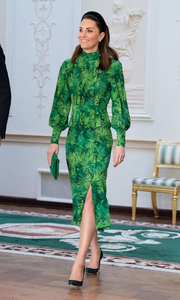 The secret reason Kate Middleton wears green so much FINALLY revealed ...