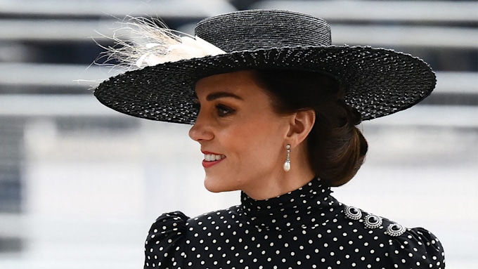 Kate Middleton's unexpected 80s accessory steals show at Prince Philip ...