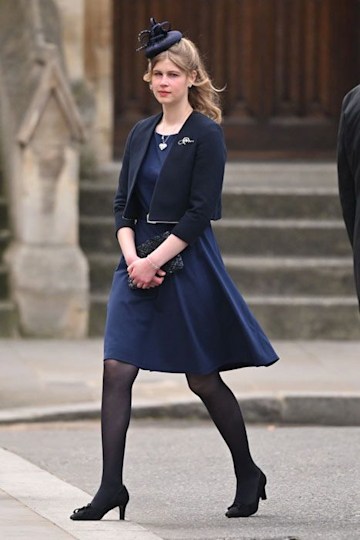 lady louise windsor blue outfit