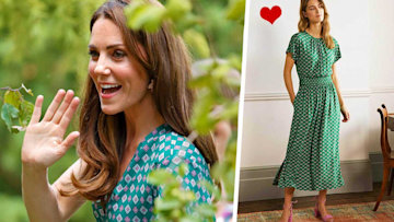 Still swooning over Kate Middleton's green Sandro dress? This lookalike ...