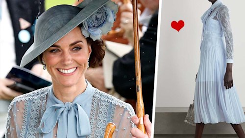 This dreamy Self Portrait dress looks just like Kate Middleton's Elie Saab Ascot outfit - and it's still in stock