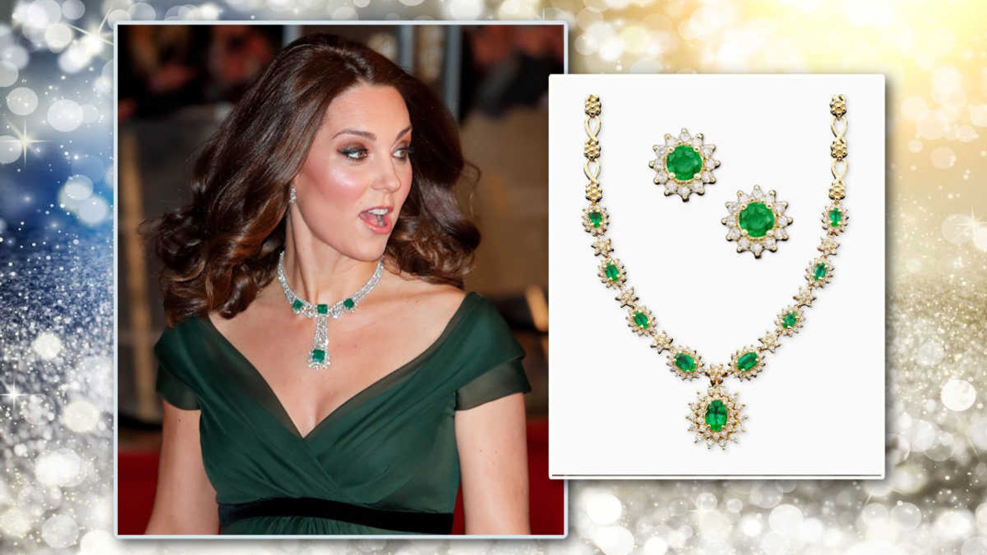 kate middleton emerald necklace