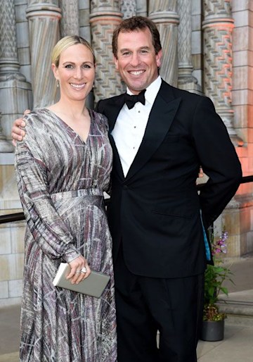 Zara Tindall stuns in most dazzling dress alongside brother Peter ...