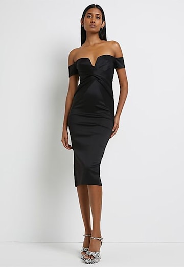 7 black Bardot occasion dresses to channel Kate Middleton at your next ...