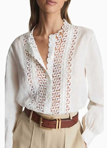 kate middleton nordstrom semi-annual sale 2022 white blouse