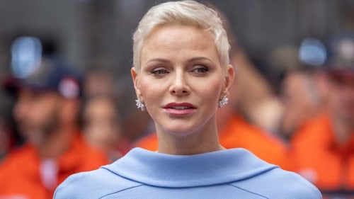 Princess Charlene of Monaco has a total Cinderella moment in must-see jumpsuit