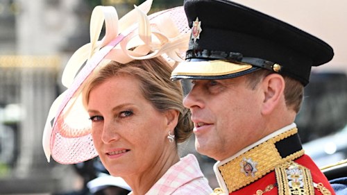 Sophie Wessex dazzles royal fans in head-to-toe pink gingham - and wow