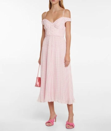 sophie wessex pink gingham trooping dress dupe