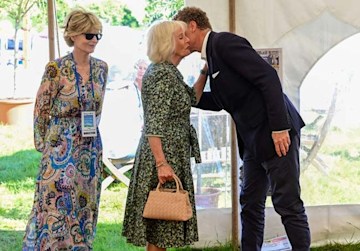 Duchess Camilla's ultra-chic £2.2k designer handbag steals the show at ...