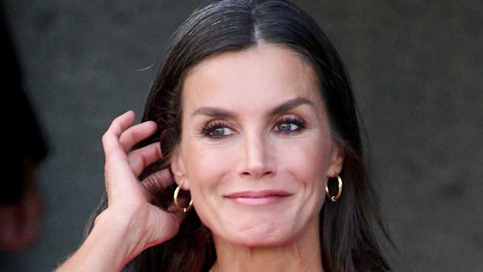 Queen Letizia channels movie star magic in sleek midi dress | HELLO!