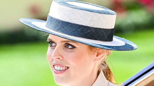Princess Beatrice surprises in flippy mini skirt and high heels