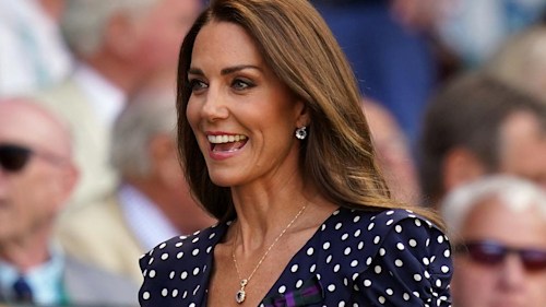 Kate Middleton's flattering Wimbledon polka dot dress has a £69 lookalike at M&S – but hurry