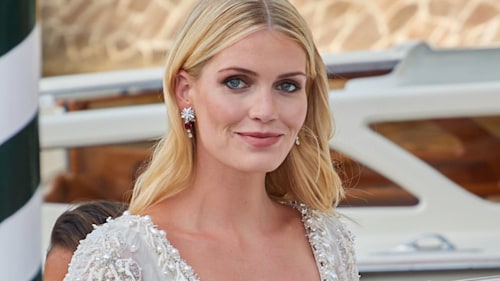Lady Kitty Spencer rocks incredible lace dress - and we're speechless