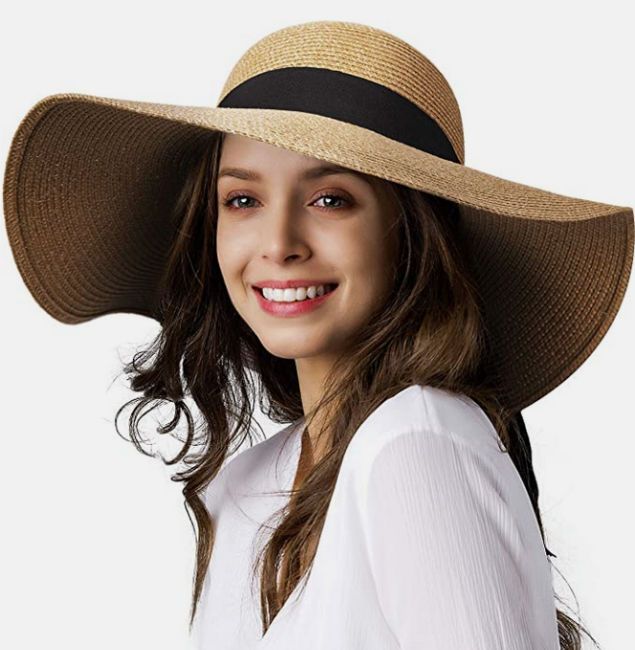 meghan markle straw hat