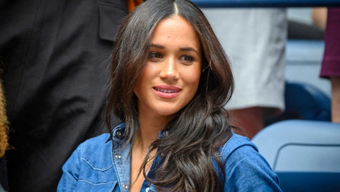 Transparent Host of difficult This H&M denim shirt dress is near-identical to Meghan Markle's winning  look | HELLO!