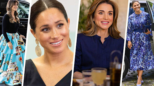 Royal Style Watch: From Meghan Markle's turtleneck dress to Princess Eugenie's power suit