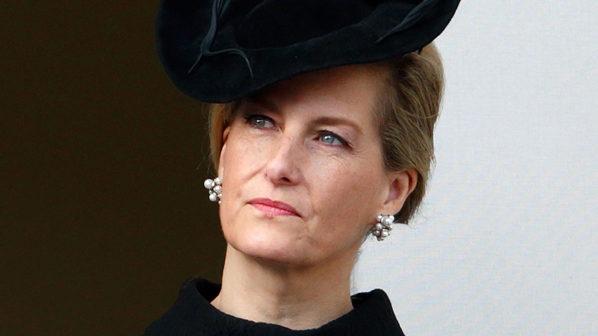 Sophie Wessex Arrives At The Queen S Funeral In The Most Unique Outfit With Striking Detail Hello