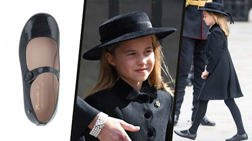 5 smart black shoes to shop if you're inspired by Princess Charlotte's footwear