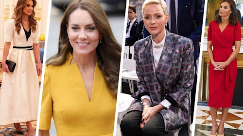 Royal Style Watch: From Princess Kate's high street dress to Princess Charlene's designer blazer