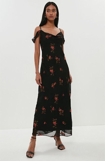 kate-middleton-black-floral-coast-dress