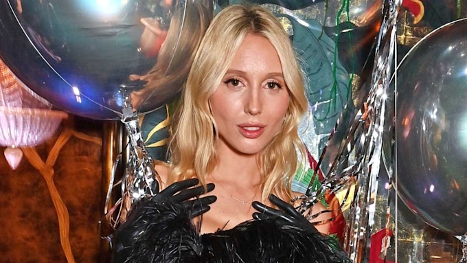Princess Olympia of Greece stuns in mini dress and latex gloves ...