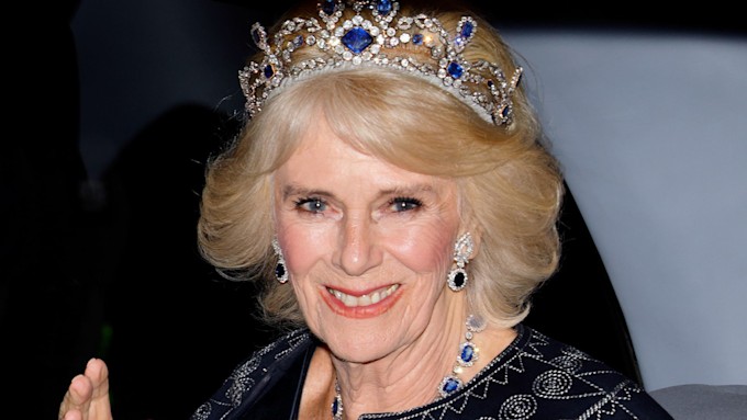 Queen Consort Camilla wore King Charles' clothes to formal event - yes ...