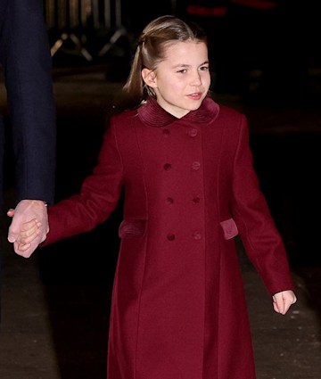 Princess Charlotte in red