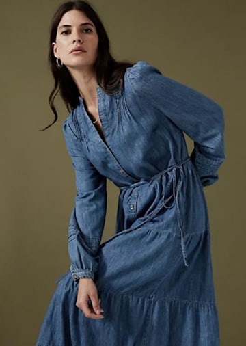 denim dress from marks and spencer