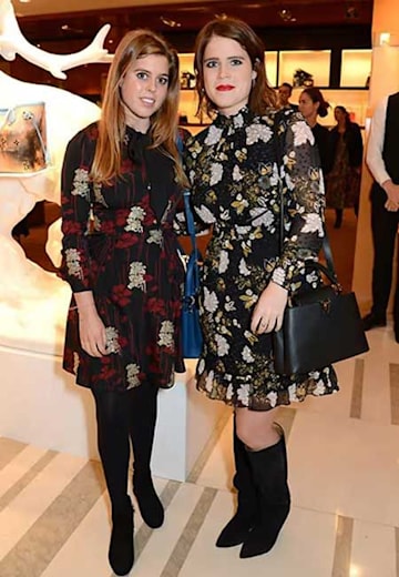 Princess Beatrice and Princess Eugenie most stylish twinning outfit ...