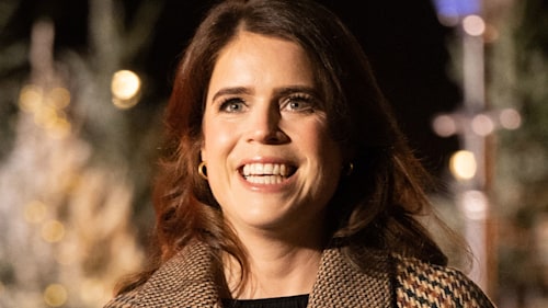 Beaming Princess Eugenie pictured in mini dress after pregnancy news