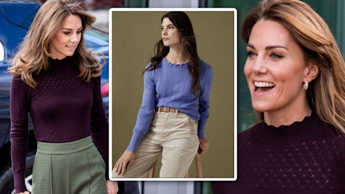 Princess Kate would love this £29.50 M&S jumper - it's nearly identical to hers