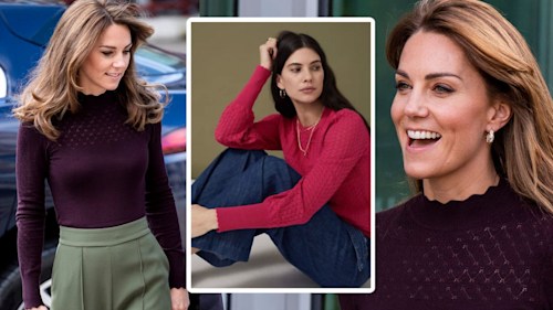 Princess Kate would love this £29.50 M&S jumper - it's nearly identical to hers