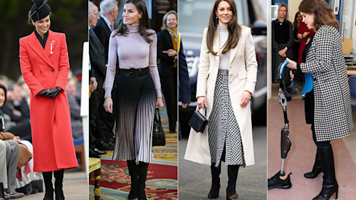 Royal Style Watch: From Princess Kate's Zara skirt to Duchess Meghan's leather trousers