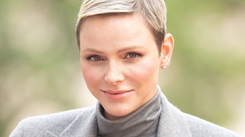 Princess Charlene wows in cargo pants and £4k bomber jacket