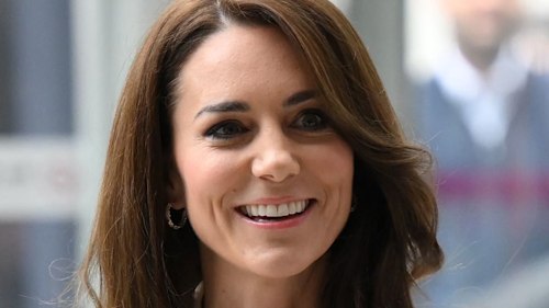 Princess Kate means business in flattering blazer and slim-fit trousers