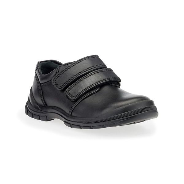 100% Positive Reviews Garvalin Eliot 161104 Boys Black Leather School Shoes 