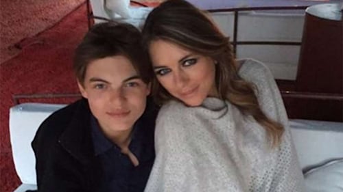 Elizabeth Hurley's son Damian makes his acting debut in The Royals