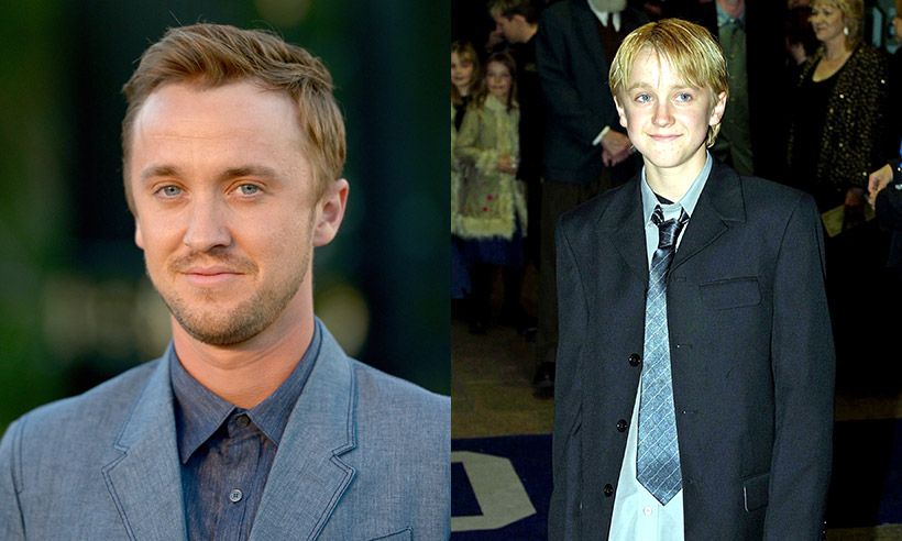 tom felton ponytail