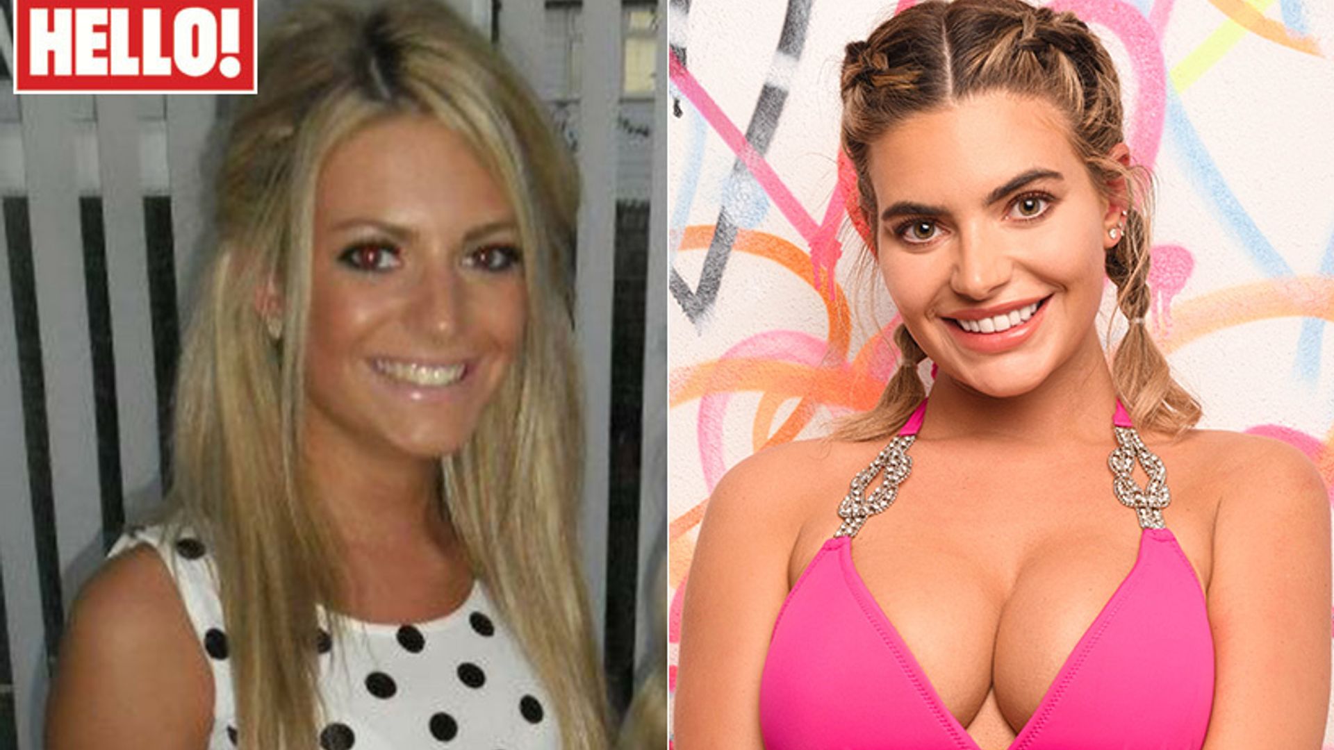 Love Island S Megan Barton Hanson Exclusive Pictures From Before Her Glamour Makeover Hello