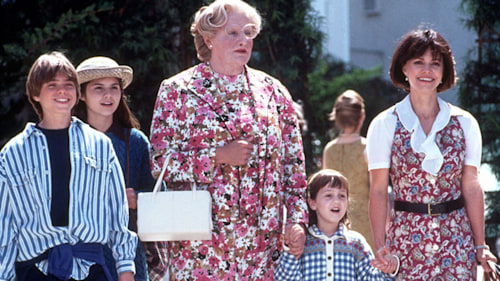 Pierce Brosnan reunites with his 'stepchildren' from Mrs Doubtfire after 25 years