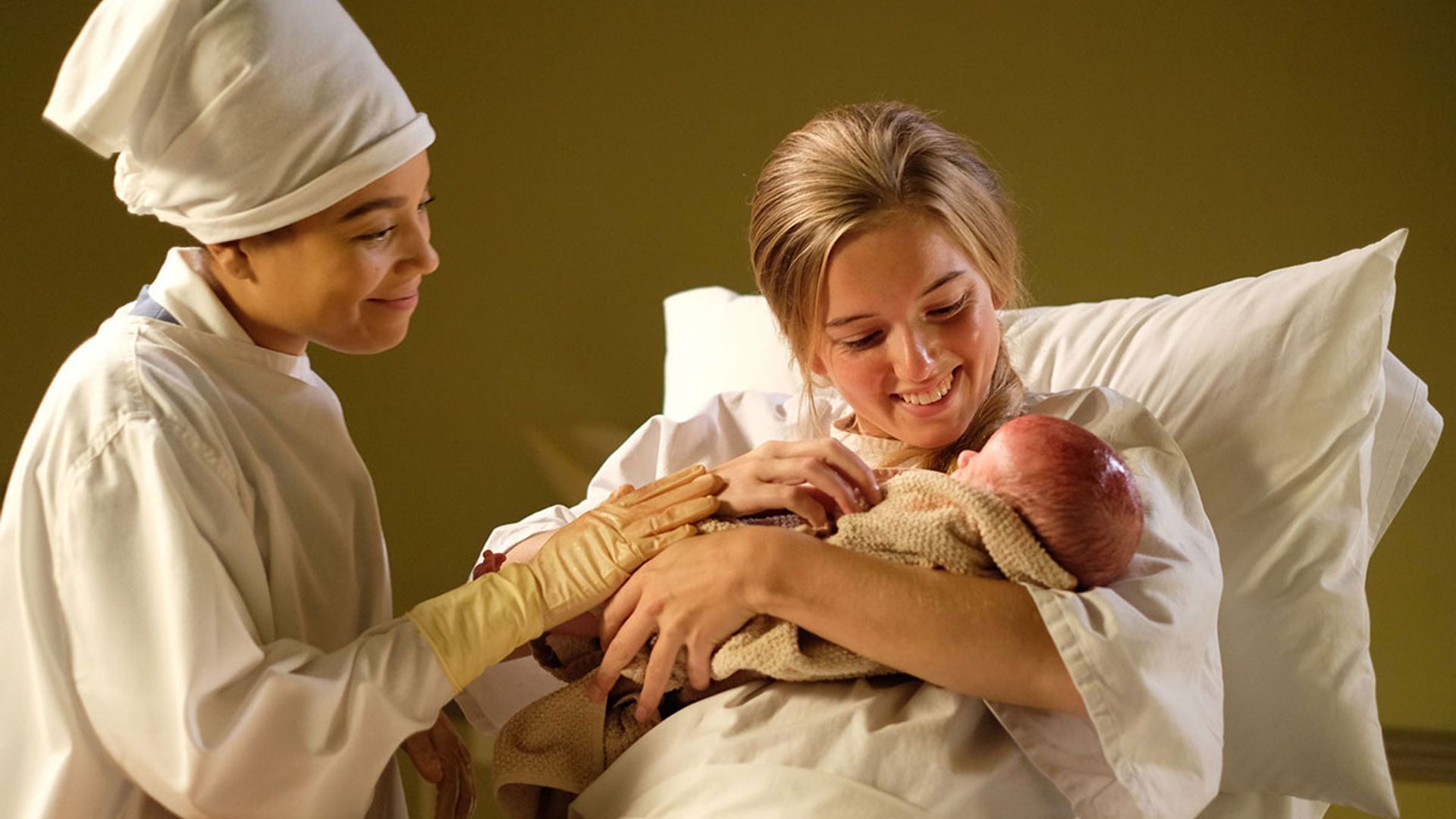 Call the Midwife The REAL reason why the show uses newborn babies HELLO!