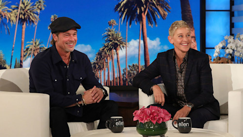 Find out why Brad Pitt made the whole of the Ellen DeGeneres audience cry