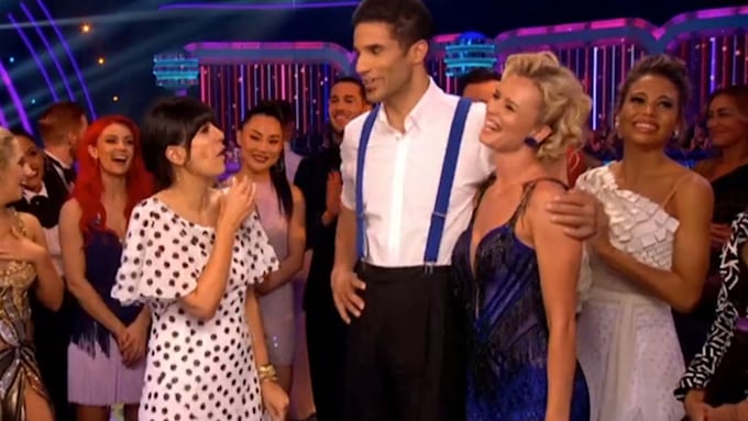 claudia winkleman apologises on strictly