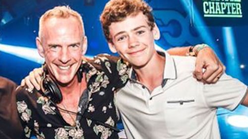 The Circle star Woody Cook's dad Fatboy Slim pays sweet tribute to him after TV debut
