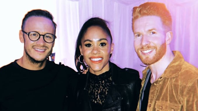 alex scott with kevin clifton and neil jones