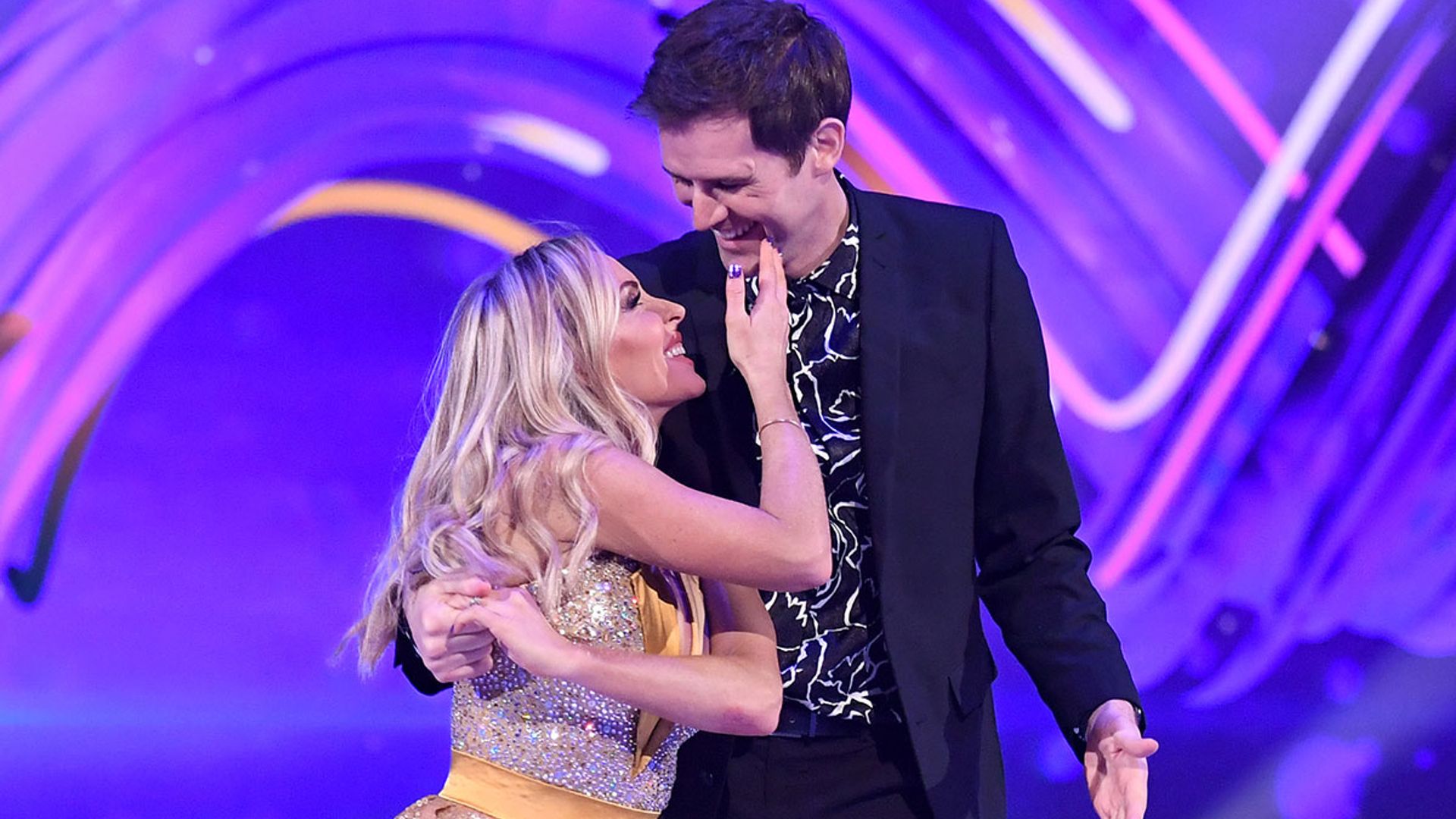 Dancing On Ice couple Brianne Delcourt and Kevin Kilbane enjoy sweet ...