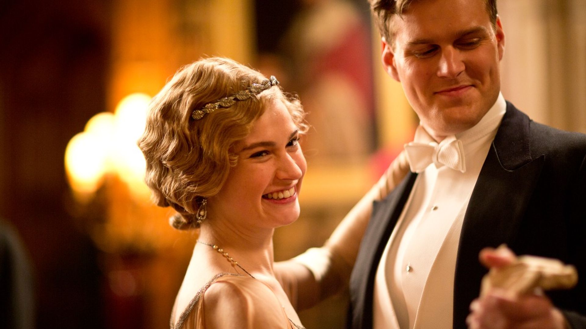 Downton Abbey star Lily James has HUGE news HELLO!