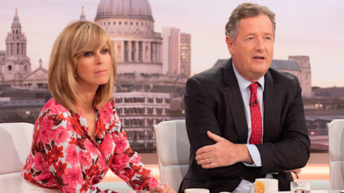 Kate Garraway reacts to good friend Piers Morgan's exit from GMB