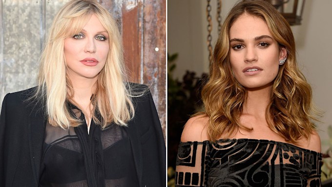 Courtney Love hits out at Lily James drama in passionate post | HELLO!