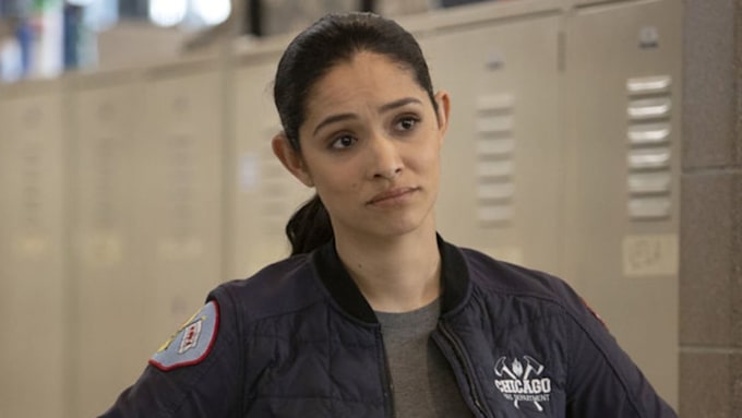 Miranda Rae Mayo takes fans behind the scenes of Chicago Fire season 10 ...